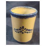 Hermitage Pottery Spongeware tumbler