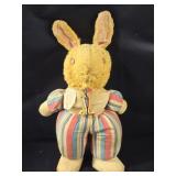 Vintage Rabbit Doll 15" tall