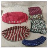 Cloth placemats and Basket Covers