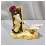 Cast Iron Boy & Goose