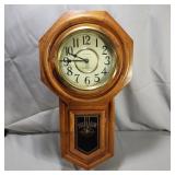 Oak Regulator Wall Clock