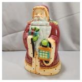 Vintage Ceramic Santa Cookie Jar