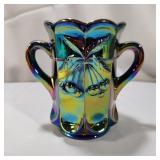 Mosser Glass Carnival "Cherry & Cable" Spooner