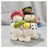 Ceramic Snowman Cookie Jar