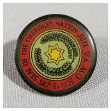 Rare Cherokee Nation Travel Pin