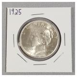 1925 Peace Silver Dollar