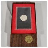 1973 Brown Eisenhower Silver Dollar