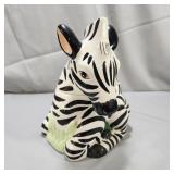 Zebra Cookie Jar