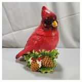 Cracker Barrel Cardinal Cookie Jar