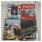 Lot of 4 WWII Books Hardcover