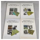 Lot of 4 WWII Books Hardcover