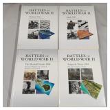 Lot of 4 WWII Books Hardcover