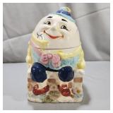 Ceramic Humpty Dumpty Cookie Jar (AS IS)