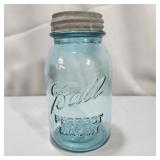 #13 Quart Blue Ball Mason Jar
