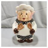 Ceramic Pig Chef Cookie Jar