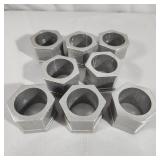 (8) Wilton Pewter Napkin Rings