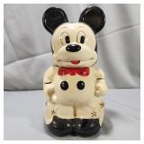Mickey & Minnie Turn-a-Bout Cookie Jar (AS IS)