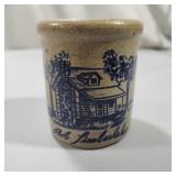 Rowe Pottery "Bob Timberlake" Mini Crock