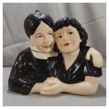 The Little Rascals "Alfalfa & Darla" Cookie Jar