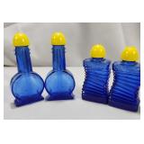 2 Sets Cobalt Blue Shakers