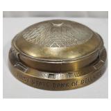 Rare Houston Astrodome Brass Advertising Bank
