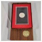 1974 Brown Eisenhower Silver Dollar