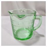 Light Green Glass 1 Cup Measure