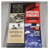 Lot of 4 WWII Books Hardcover