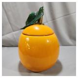 California Original Orange Cookir Jar