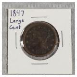 1847 Large Cent