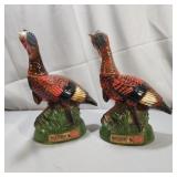 Pair Wild Turkey Decanters (Empty)