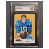 1969 Topps #25 Johnny Unitas SGC 4