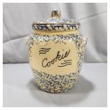 Robinson Ransbottom Spongeware Cookie Jar