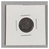 1853 Seated Liberty Dime