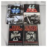 Lot of 4 WWII Books Hardcover