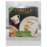 20pcs. Corelle "Hummingbird" Dinnerware (In Box)