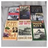 Lot of 6 WWII Books