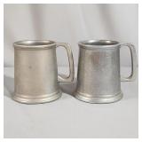 (2) Wilton Pewter Mugs