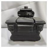 McCoy Pottery Black Stove Grease Jar