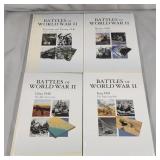 Lot of 4 WWII Books Hardcover