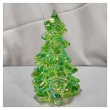 Mosser Glass Apple Green Carnival Lg. Tree