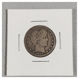 1907-O Barber Quarter
