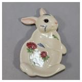 Lenox "Poppies on Blue" Rabbit Spoon Rest