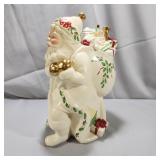Lenox Holiday Santa Cookie Jar
