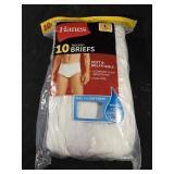 Hanes 10 pack large underwear mens