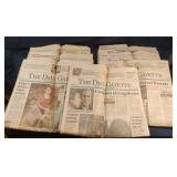Vintage Sept. 2001 news papers