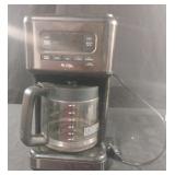 Mr. Coffee 14 cup coffee maker. Powers on