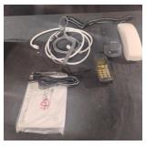 Vintage phones and cords