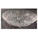 Vintage Indiana Glass Co. Harvest Grape Footed