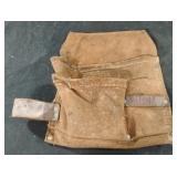 Leather tool pouch